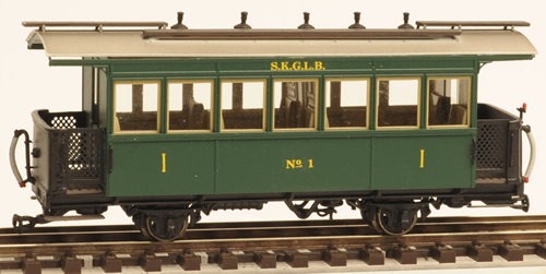 Ferro Train 716-101 - Austrian SKGLB S 1 Saloon coach, 